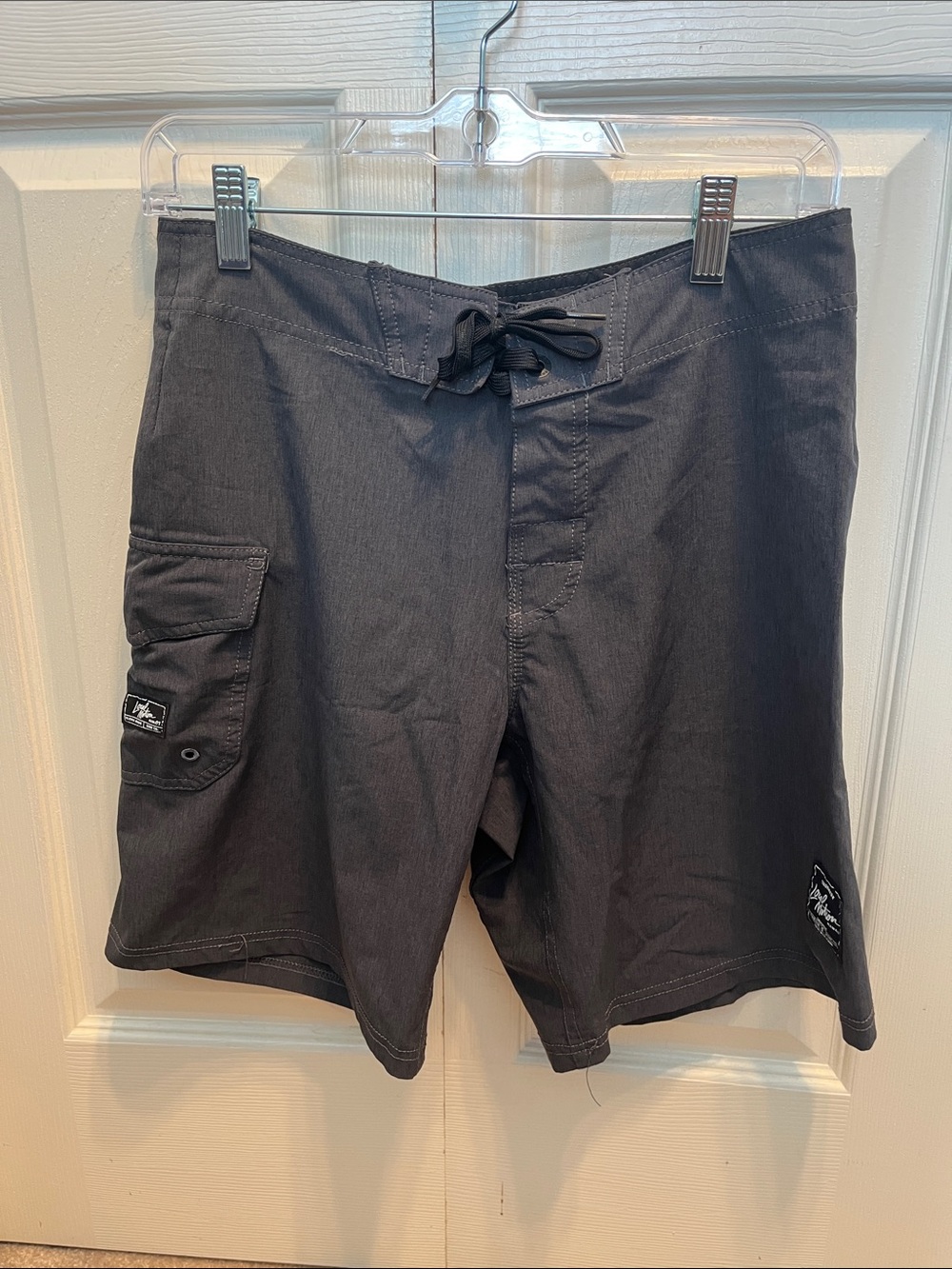 Men's Dark Gray Board Shorts Local Motion